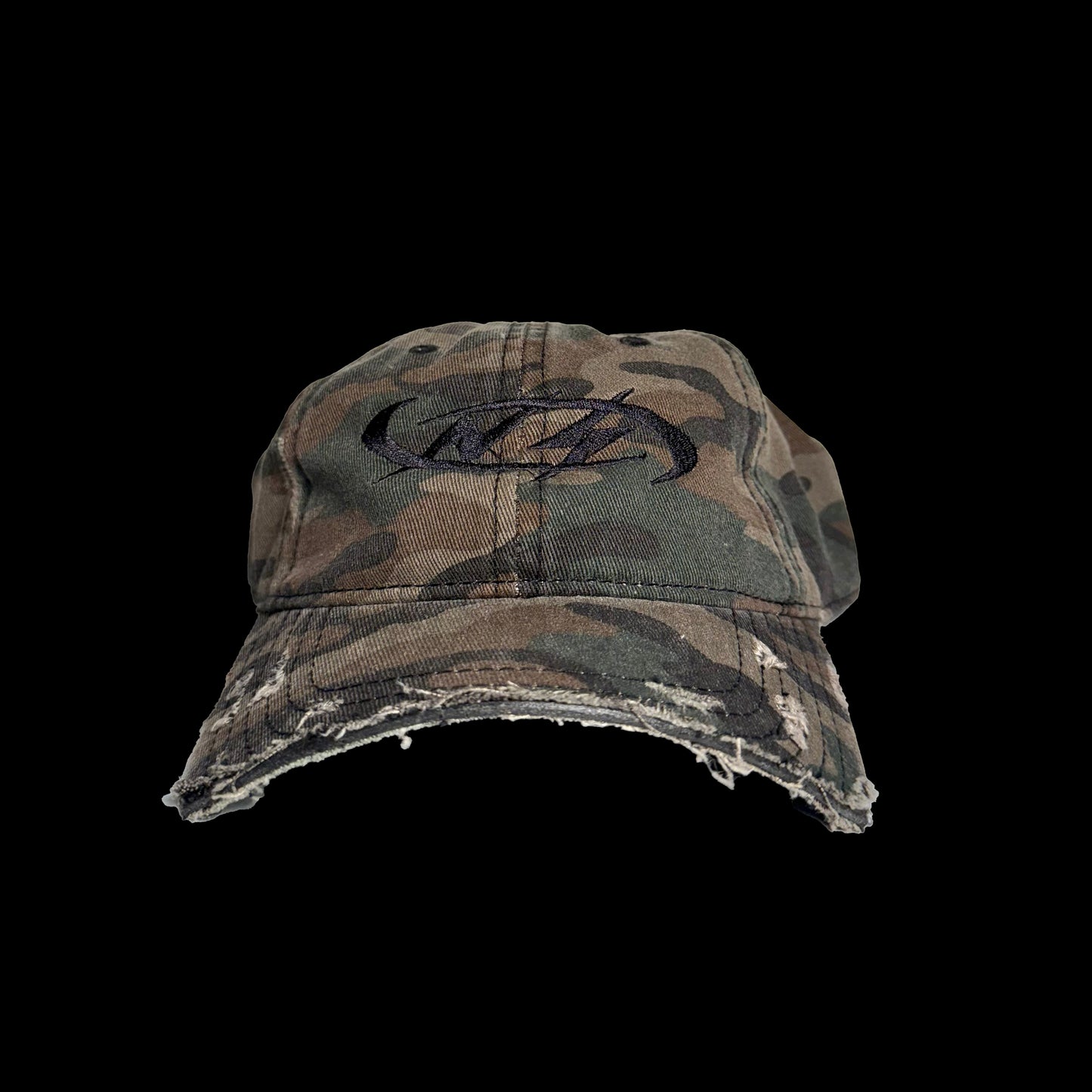 CROPPED CAMO CAP