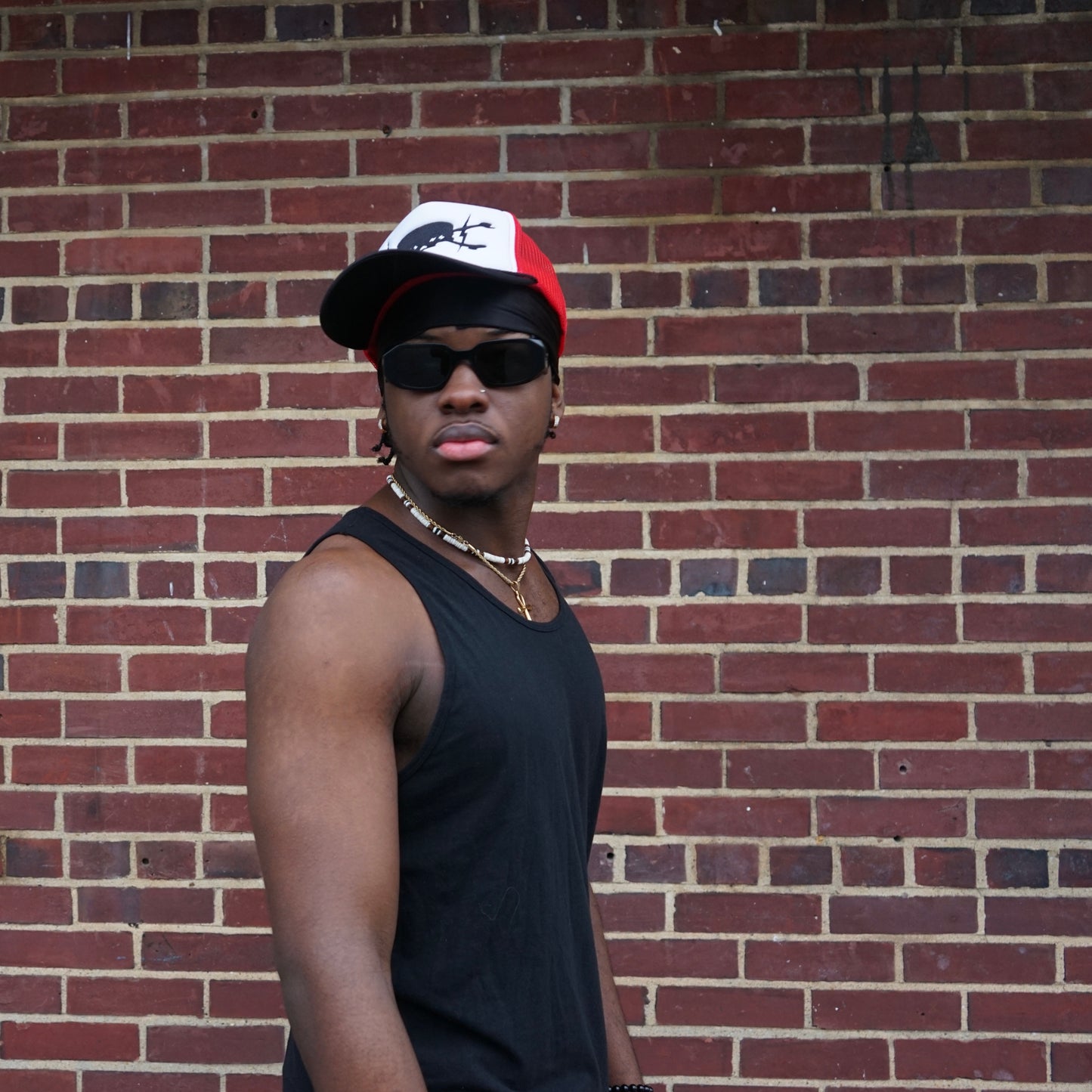 NUMB-SKULL RED TRUCKER