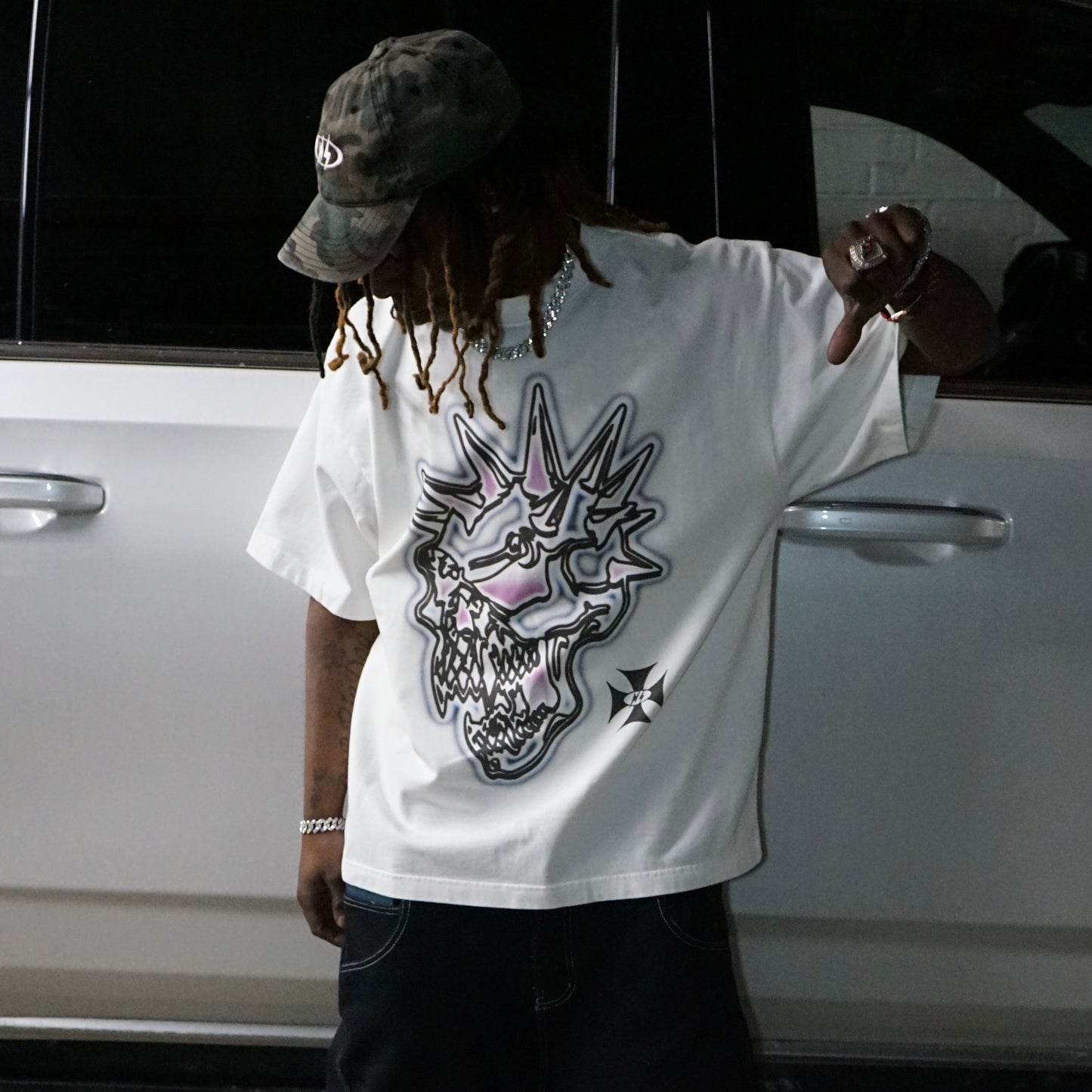 PSYCHO SKULL WTE TEE