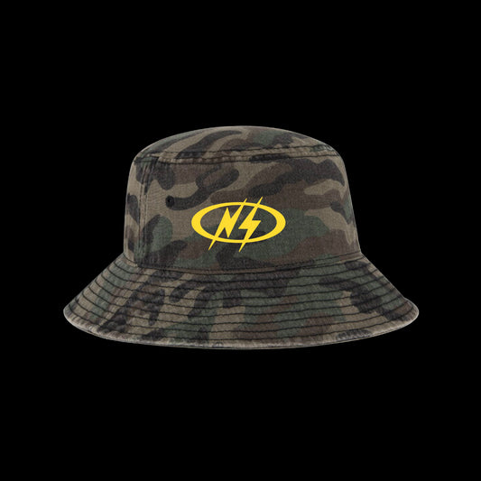 CAMO BUCKET HAT