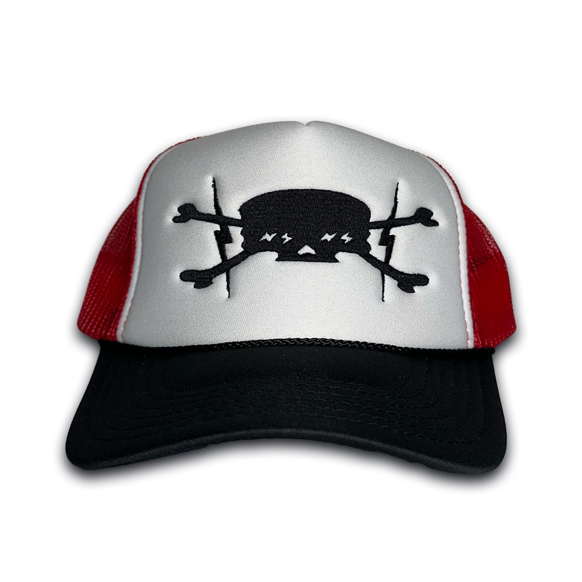 NUMB-SKULL RED TRUCKER