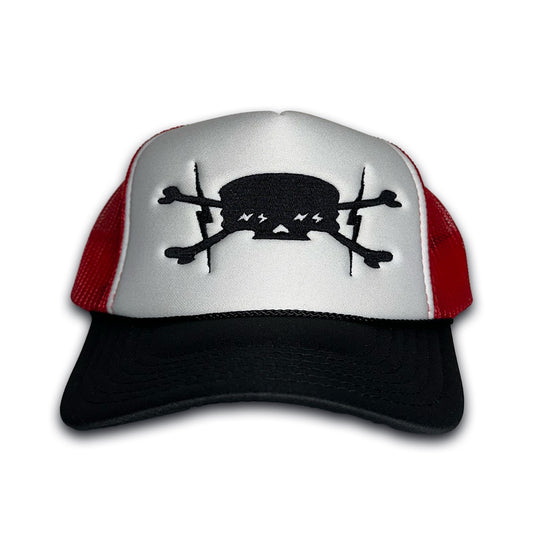 NUMB-SKULL RED TRUCKER