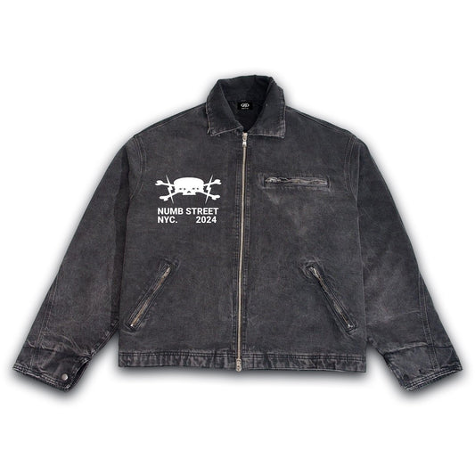 NUMB-SKULL DENIM JACKET